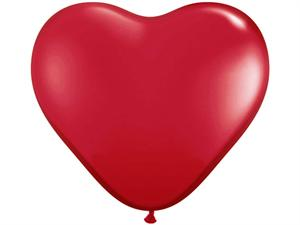 Love Heart Balloons-Red 25/pk Love Heart Balloons-Red 25/pk