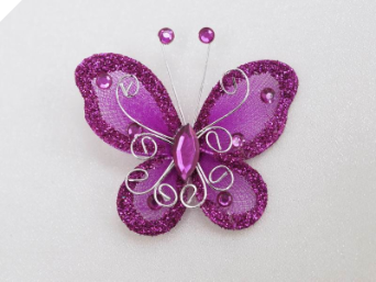 Bewitching Butterfly - Fuchsia/Hot Pink Bewitching Butterfly - Fuchsia/Hot Pink