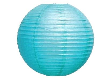 40.64 cm Paper Lantern-Turquoise 40.64 cm Paper Lantern-Turquoise