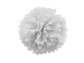 25.40cm Pom Poms - White - 6/pk 25.40cm Pom Poms - White - 6/pk