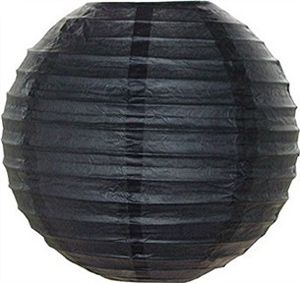 40.64 cm Paper Lantern-Black 40.64 cm Paper Lantern-Black