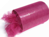22.86cm x 91.44m Tulle Roll - Burgundy